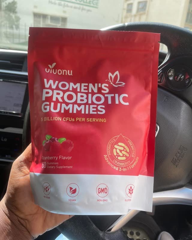 Gummies Probiotiques Féminins à la Cranberry — Équilibre & Bien-être Intime