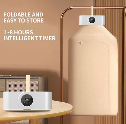 Dry&Go™ – Séchoir Électrique Portable 3D pour vêtements