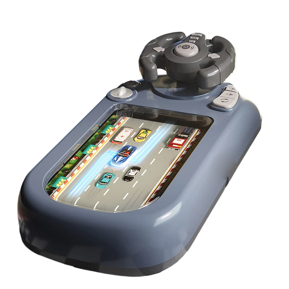Simulateur de Conduite Interactif pour Enfants – Volant et Parcours de Course