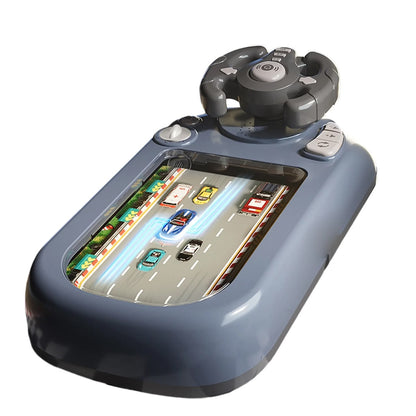 Simulateur de Conduite Interactif pour Enfants – Volant et Parcours de Course
