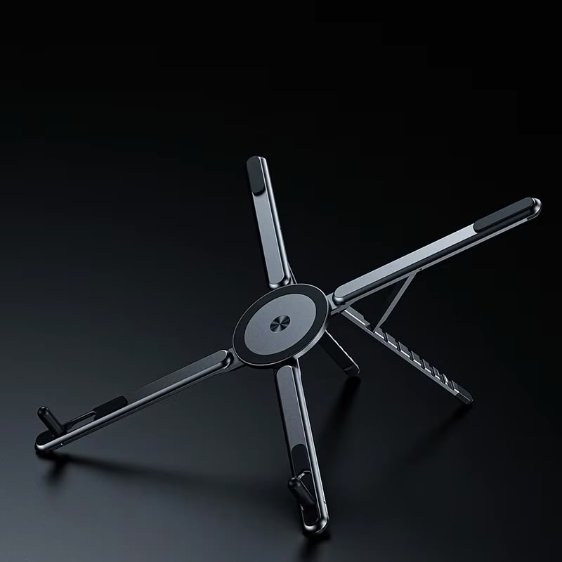 Support Multimédia E05™ — Support Pliable Aluminium pour Téléphone, Tablette & PC
