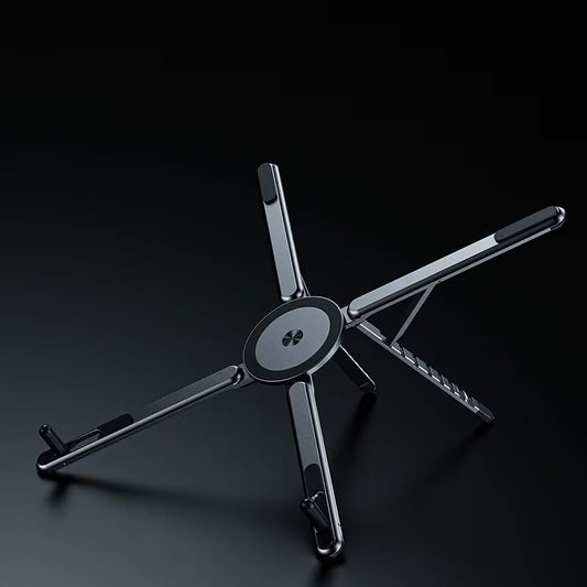 Support Multimédia E05™ — Support Pliable Aluminium pour Téléphone, Tablette & PC
