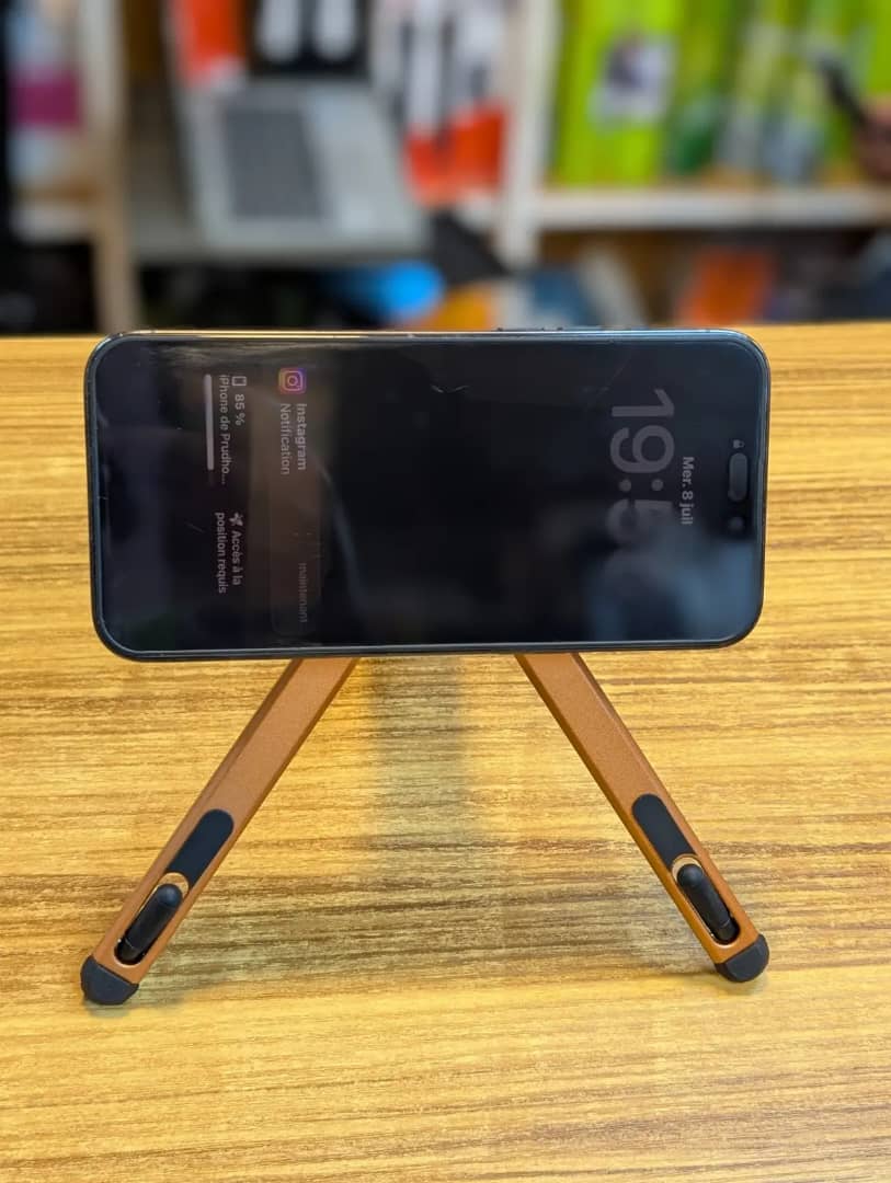 Support Multimédia E05™ — Support Pliable Aluminium pour Téléphone, Tablette & PC