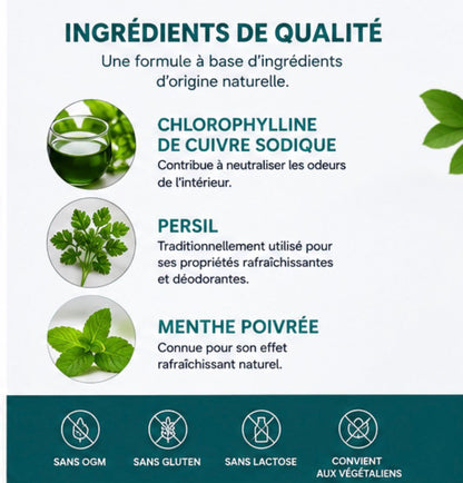 DEOS – Complément Fraîcheur Corporelle & Haleine