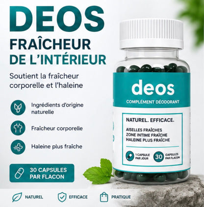 DEOS – Complément Fraîcheur Corporelle & Haleine
