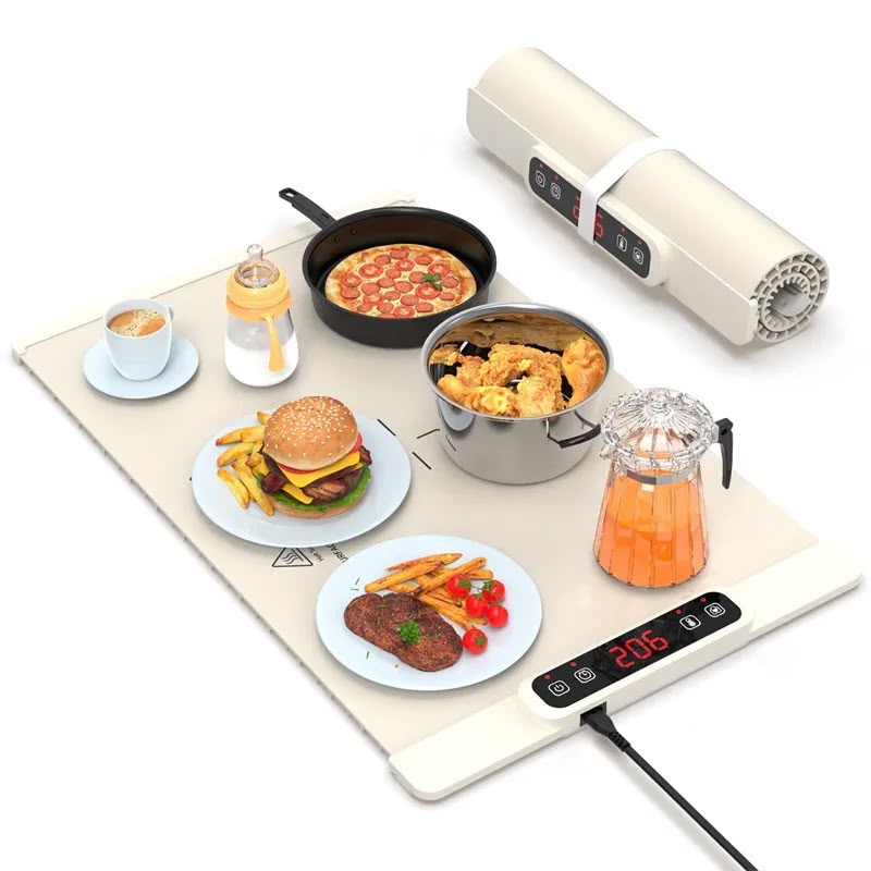 Plateau Chauffant Électrique – Gardez vos Repas au Chaud
