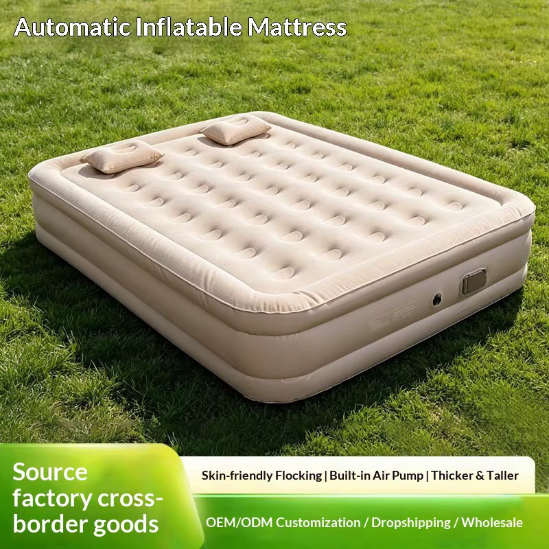Matelas Gonflable Premium avec Oreiller Intégré