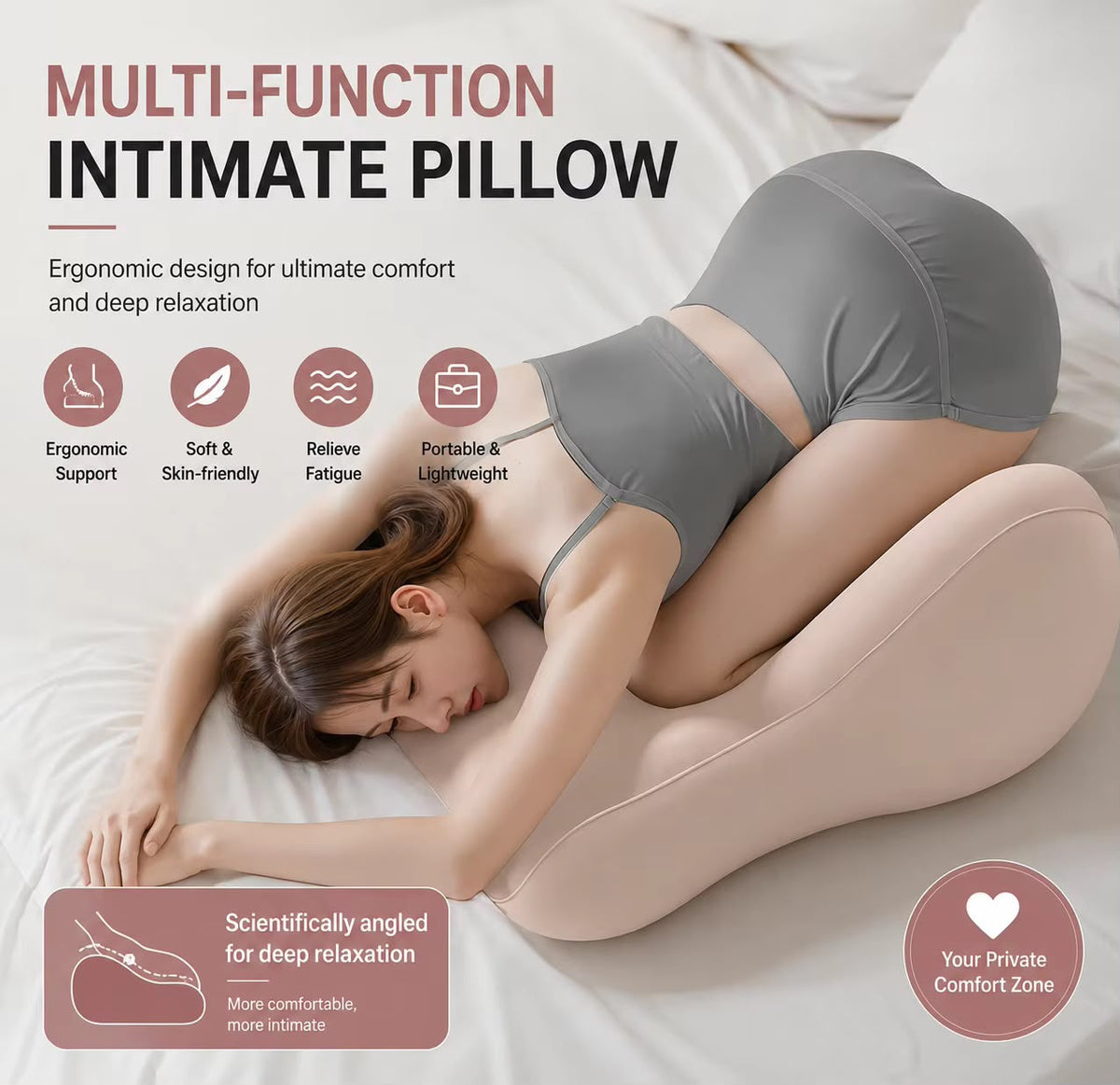 Coussin Confort Couple™ – Multi-Position