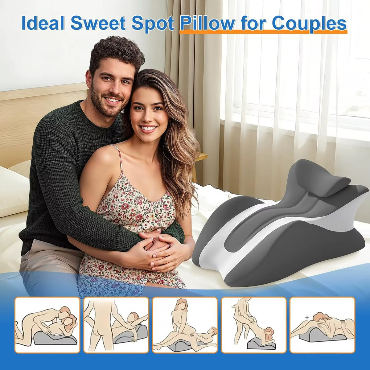 Coussin Confort Couple™ – Multi-Position