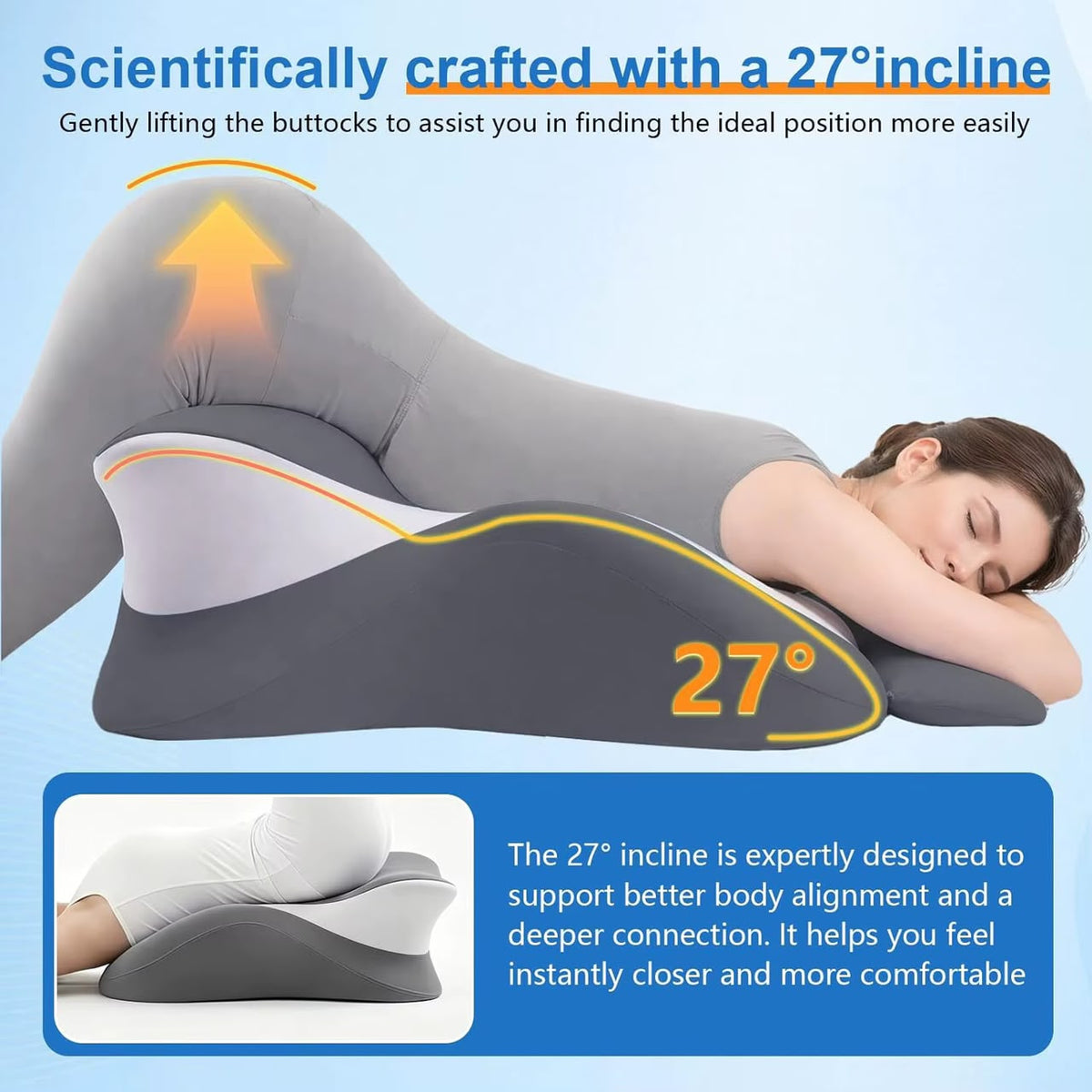Coussin Confort Couple™ – Multi-Position