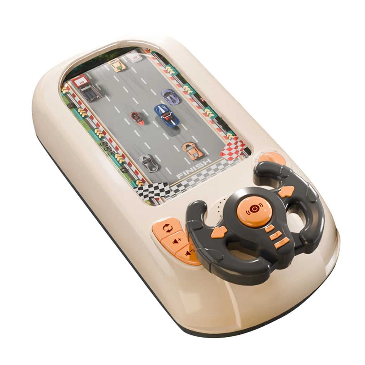 Simulateur de Conduite Interactif pour Enfants – Volant et Parcours de Course
