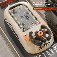 Simulateur de Conduite Interactif pour Enfants – Volant et Parcours de Course