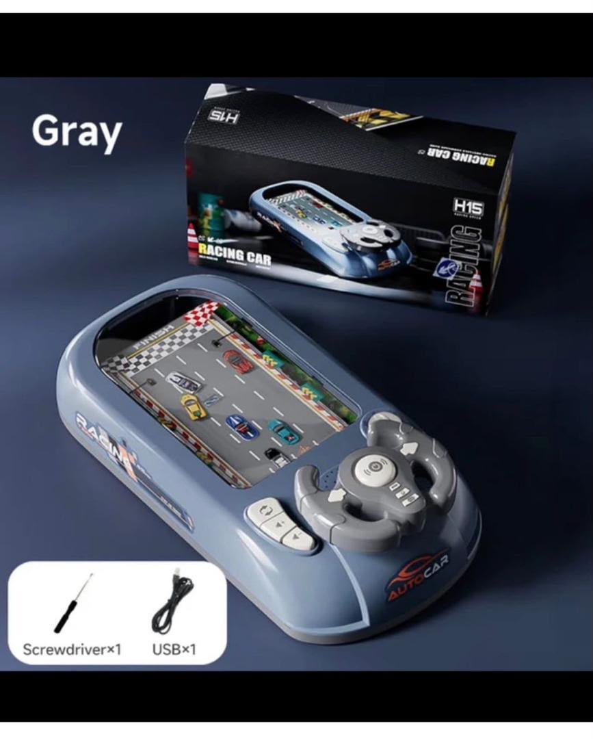 Simulateur de Conduite Interactif pour Enfants – Volant et Parcours de Course