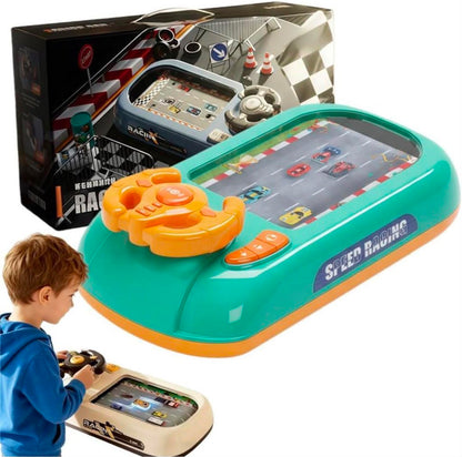 Simulateur de Conduite Interactif pour Enfants – Volant et Parcours de Course