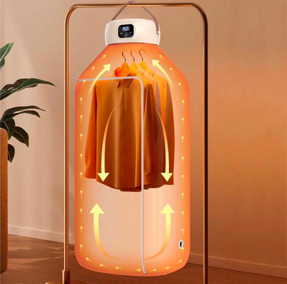 Dry&Go™ – Séchoir Électrique Portable 3D pour vêtements